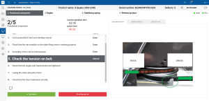 Aktivitäten Papierlos am Bedienfeld Papierloses System zur Herstellung von Bildschirmen