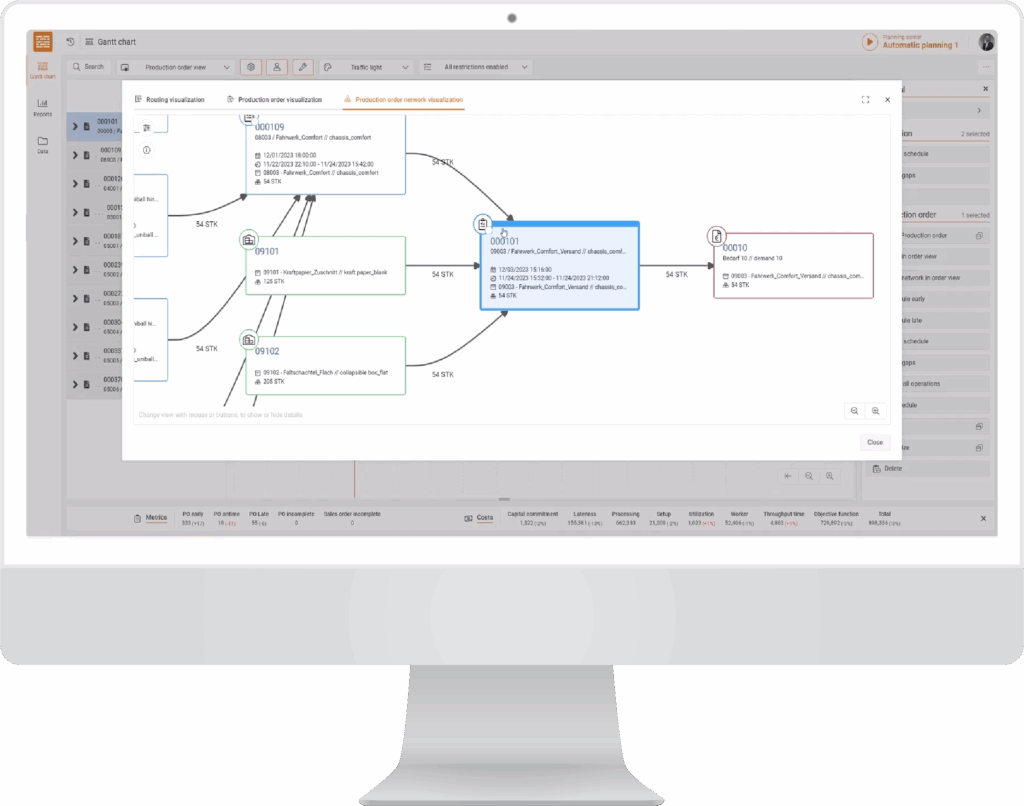 Production Planning Software (APS) | Advanced Planning & Scheduling